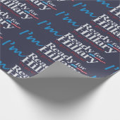 Papier Cadeau Préparez pour Hillary…. Pour aller à la prison (Coin)
