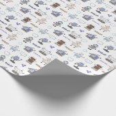 Papier Cadeau Préparez-vous à un joyeux anniversaire pour les en (Coin)