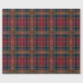 Papier Cadeau Preppy Lux Christmas Plaid II (Plat)