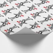 Papier Cadeau Présent de classique de coeur de magicien d'Oz (Coin)