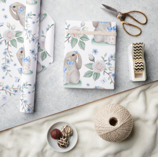 Papier Cadeau Présentations de lapin (Artisanat)