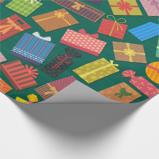 Papier Cadeau Présentations multicolores (Coin)
