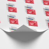Papier Cadeau Préservatifs sur l'arrière - plan blanc (Coin)