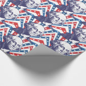 Papier Cadeau président George Washington (Coin)