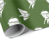 Papier Cadeau Président Mike Johnson (Coin rond)