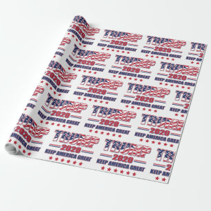 Papier Cadeau Président Trump - Trump 2020