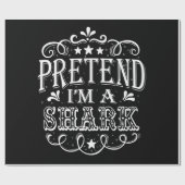 Papier Cadeau Pretend Poison de Shark (Plat)