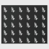 Papier Cadeau Prêter les mains (Plat)