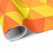Papier Cadeau Pretty Triangle pattern (Coin rond)