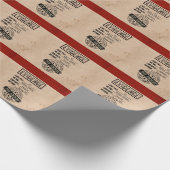 Papier Cadeau Preuve vrai crime meurtre mystère rôle (Coin)