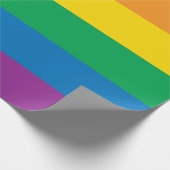 Papier Cadeau Pride | Colorful Rainbow Design (Coin)