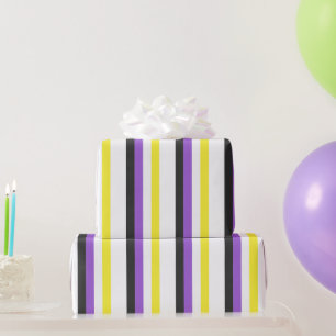 Papier Cadeau Pride non binaire