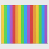 Papier Cadeau Pride Spectrum : Drapeau Arc-en-Ciel (Plat)