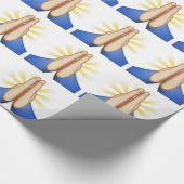 Papier Cadeau prier émoji (Coin)