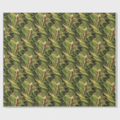 Papier Cadeau Prière Mantis Portrait Insect Art (Plat)