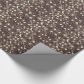 Papier Cadeau Prim Moon et Stars Pagan Witch Celebration Party (Coin)