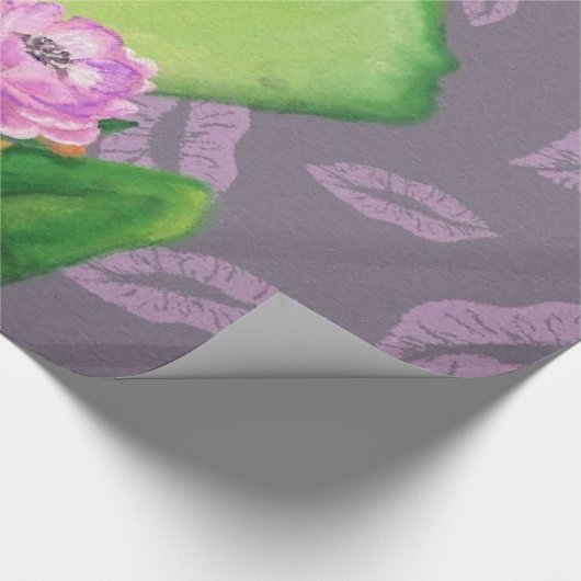 Papier Cadeau Prince de grenouille - Baiser (Coin)