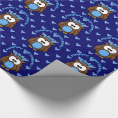 Papier Cadeau prince owl (Coin)