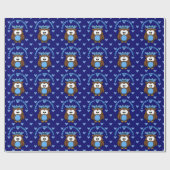 Papier Cadeau prince owl (Plat)