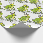 Papier Cadeau Prince princesse Sketch de grenouille (Coin)