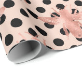 Papier Cadeau Princess Bee Series Design 3 (Coin rond)