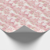 Papier Cadeau Princess Castle Motif sans surveillance (Coin)
