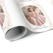Papier cadeau Princesse Ange (Coin rond)