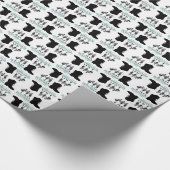 Papier Cadeau Princesse d'équipe de danse de foret (Coin)