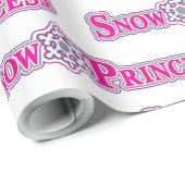 Papier Cadeau Princesse des neiges (Coin rond)