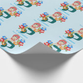 Papier Cadeau Princesse sirène rousse Thunder_Cove (Coin)