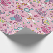 Papier Cadeau Princesse Thématique (Coin)