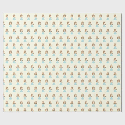 Papier Cadeau Princesse Unicorn (Plat)