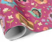 Papier Cadeau Princesses of Heaven™ Wrapping Paper (Coin rond)