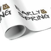 Papier Cadeau Printemps (Coin rond)