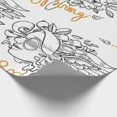 Papier Cadeau Printemps