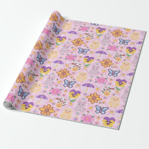 Papier Cadeau Printemps mou