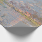 Papier Cadeau Printemps sur la Seine par Monet Impressionniste (Coin)