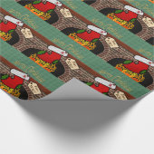 Papier Cadeau Prise Au-Dessus De La Cheminée (Coin)