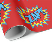 Papier Cadeau Prisonnier de guerre de bande dessinée ! Éclat (Coin rond)