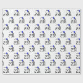 Papier Cadeau Prix de l'essence bon marché avec noeud à gaz (Plat)