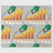Papier Cadeau Prix du carburant (Plat)