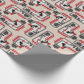 Papier Cadeau Problème De Trolley - Homme Gras Sur Le Pont (Coin)