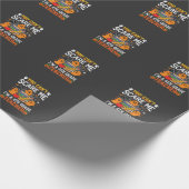 Papier Cadeau Prof de 4e année drôle Halloween Fantôme (Coin)