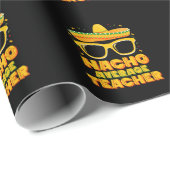 Papier Cadeau Prof pas moyen Cinco De Mayo Correspondant (Coin rond)