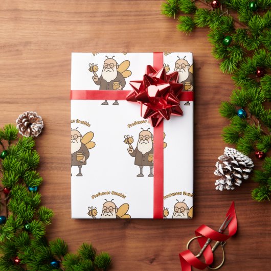 Papier cadeau Professeur Bumble (Cadeau de vacances)