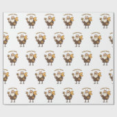 Papier cadeau Professeur Bumble (Plat)