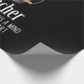 Papier Cadeau Professeur Cadeaux | Un Enseignant Prend La Main (Coin)