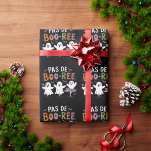 Papier Cadeau Professeur de danse de ballet fantôme Pas de BOO-r