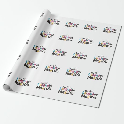 Papier Cadeau Professeur de langue présenter des idées (Déroulé)