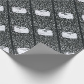 Papier Cadeau Professeur de livre de composition (Coin)